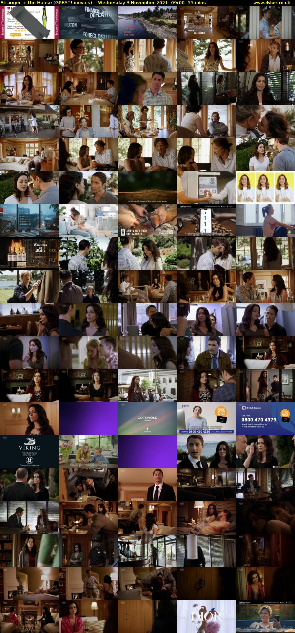 Stranger in the House (GREAT! movies) Wednesday 3 November 2021 09:00 - 09:55