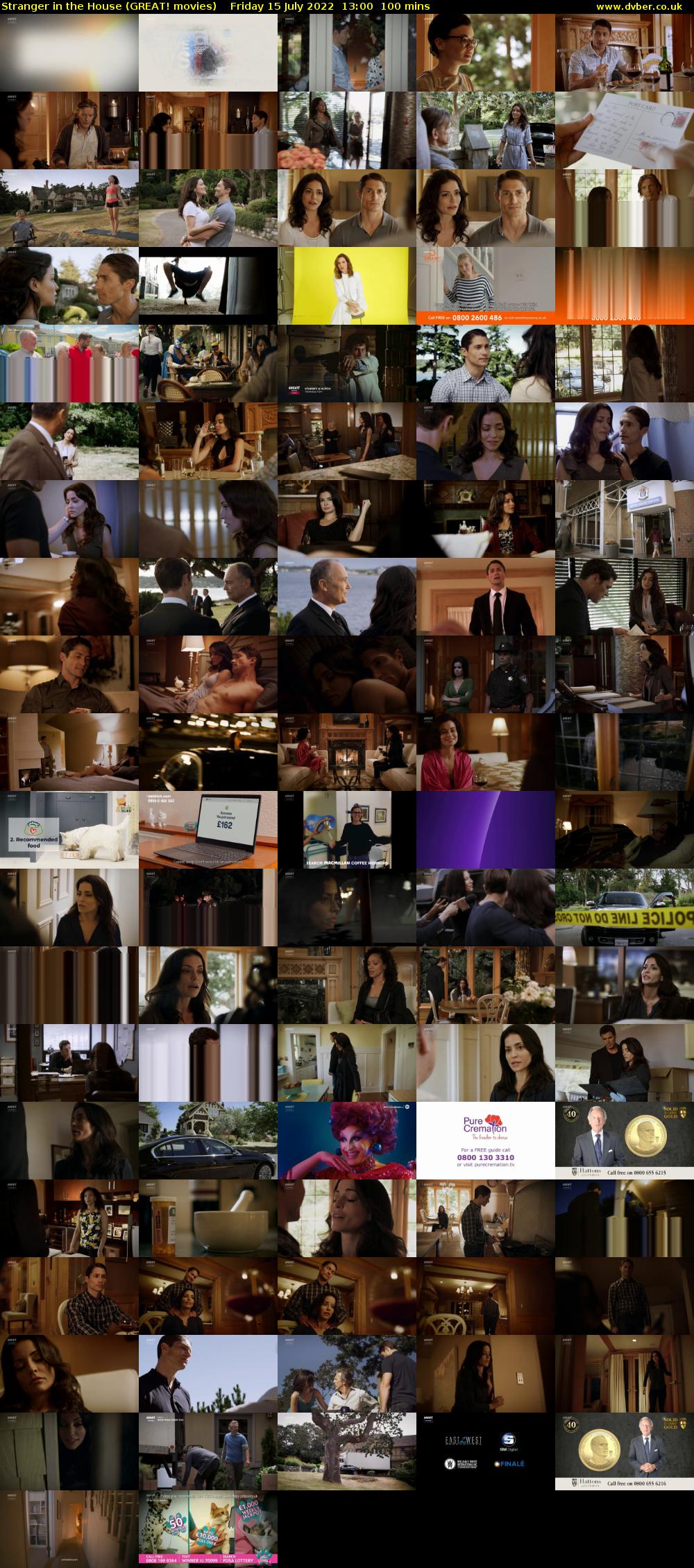 Stranger in the House (GREAT! movies) Friday 15 July 2022 13:00 - 14:40