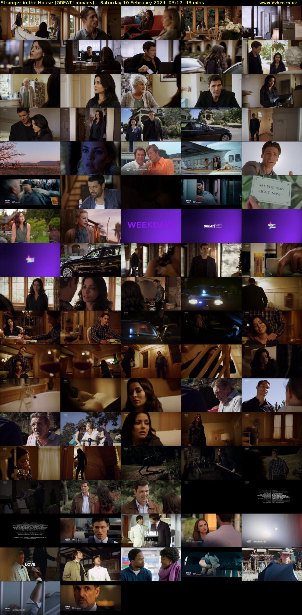 Stranger in the House (GREAT! movies) Saturday 10 February 2024 03:17 - 04:00