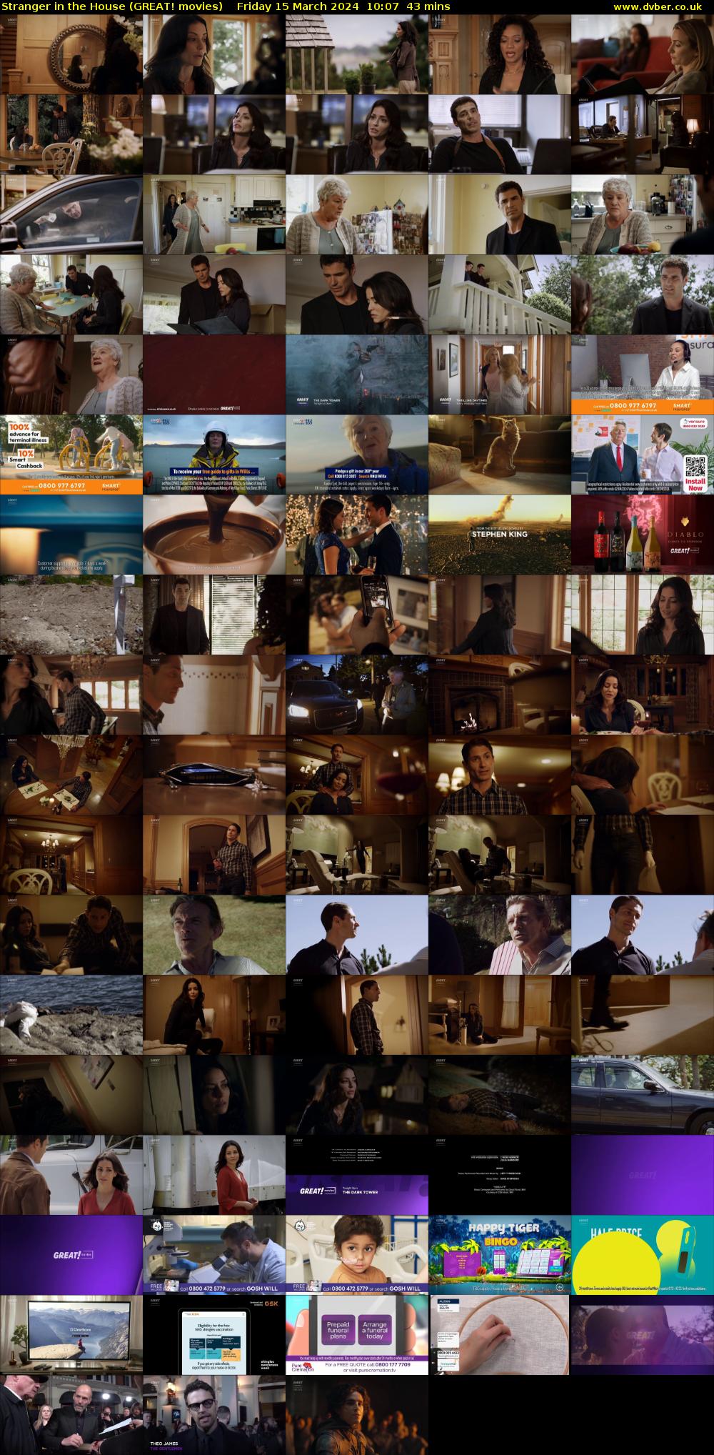Stranger in the House (GREAT! movies) Friday 15 March 2024 10:07 - 10:50