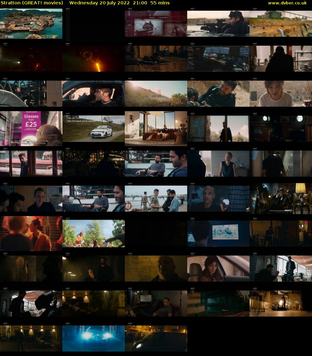 Stratton (GREAT! movies) Wednesday 20 July 2022 21:00 - 21:55