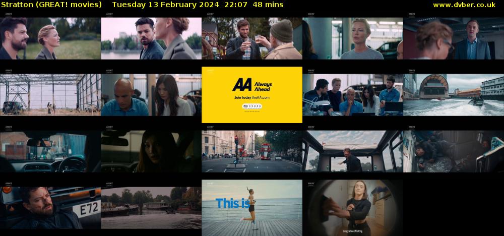 Stratton (GREAT! movies) Tuesday 13 February 2024 22:07 - 22:55