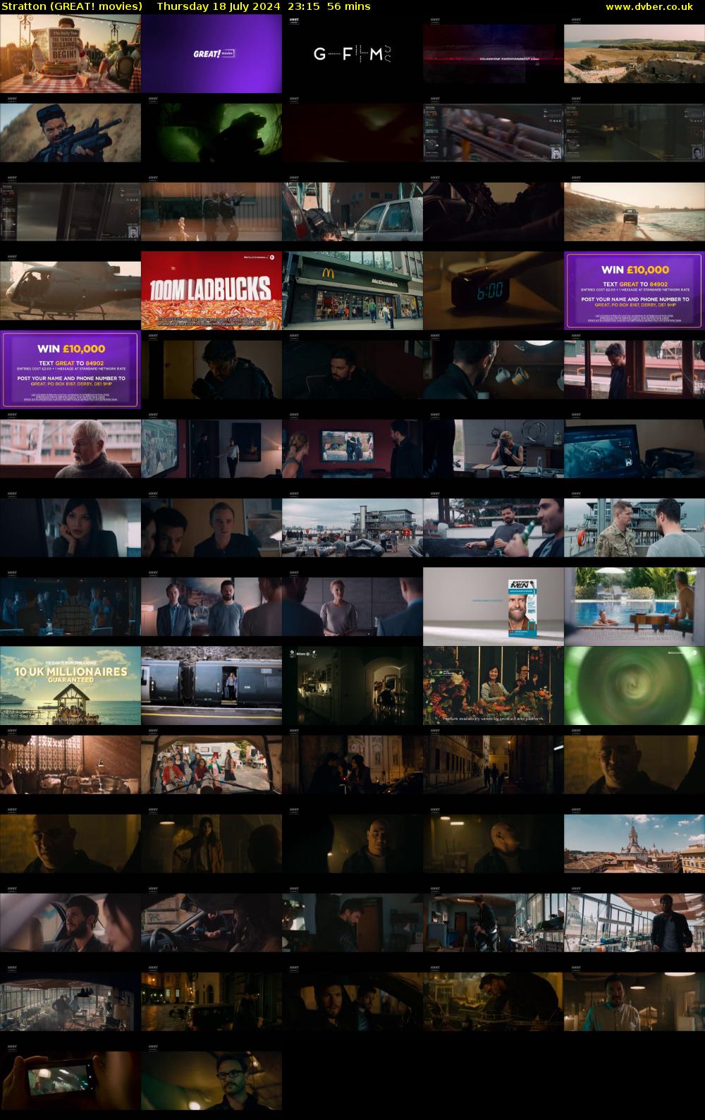 Stratton (GREAT! movies) Thursday 18 July 2024 23:15 - 00:11