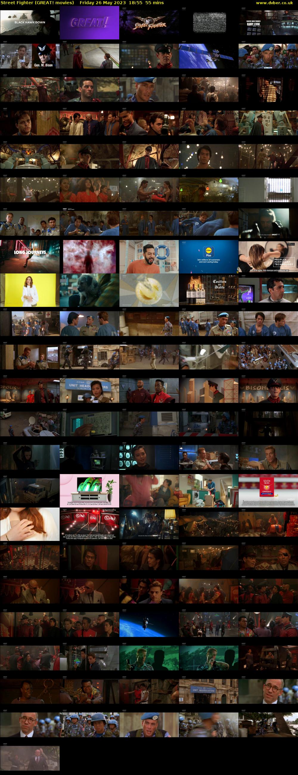 Street Fighter (GREAT! movies) Friday 26 May 2023 18:55 - 19:50