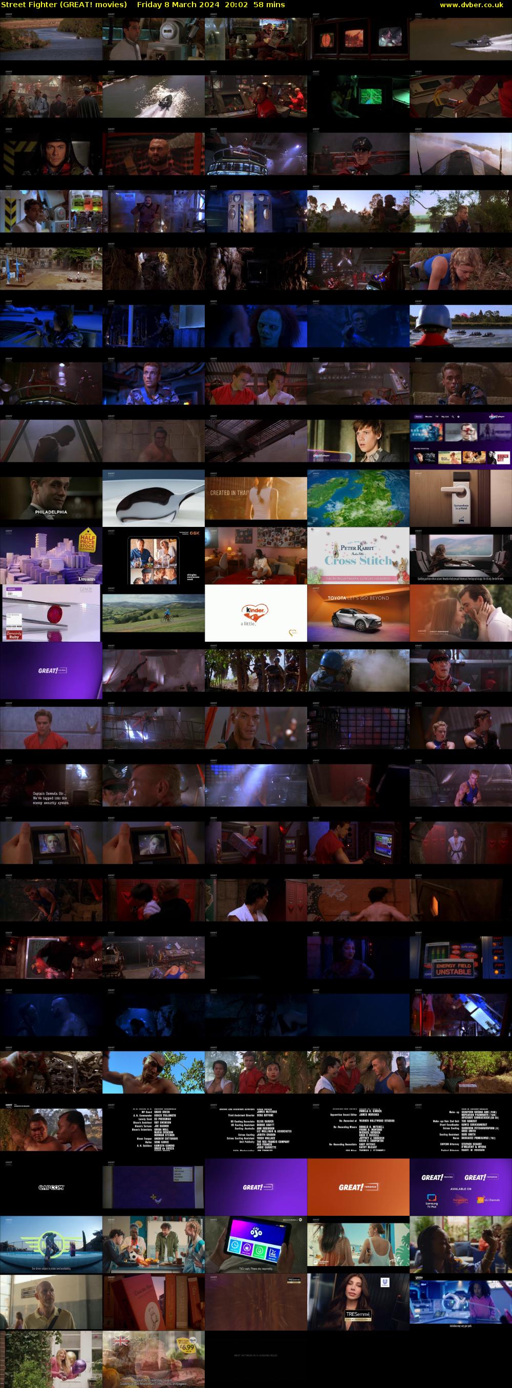 Street Fighter (GREAT! movies) Friday 8 March 2024 20:02 - 21:00