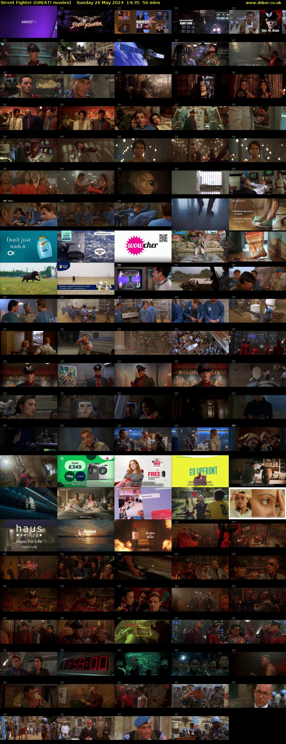Street Fighter (GREAT! movies) Sunday 26 May 2024 14:35 - 15:31