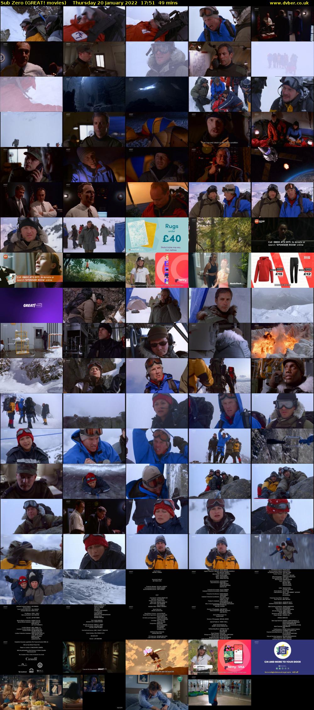 Sub Zero (GREAT! movies) Thursday 20 January 2022 17:51 - 18:40