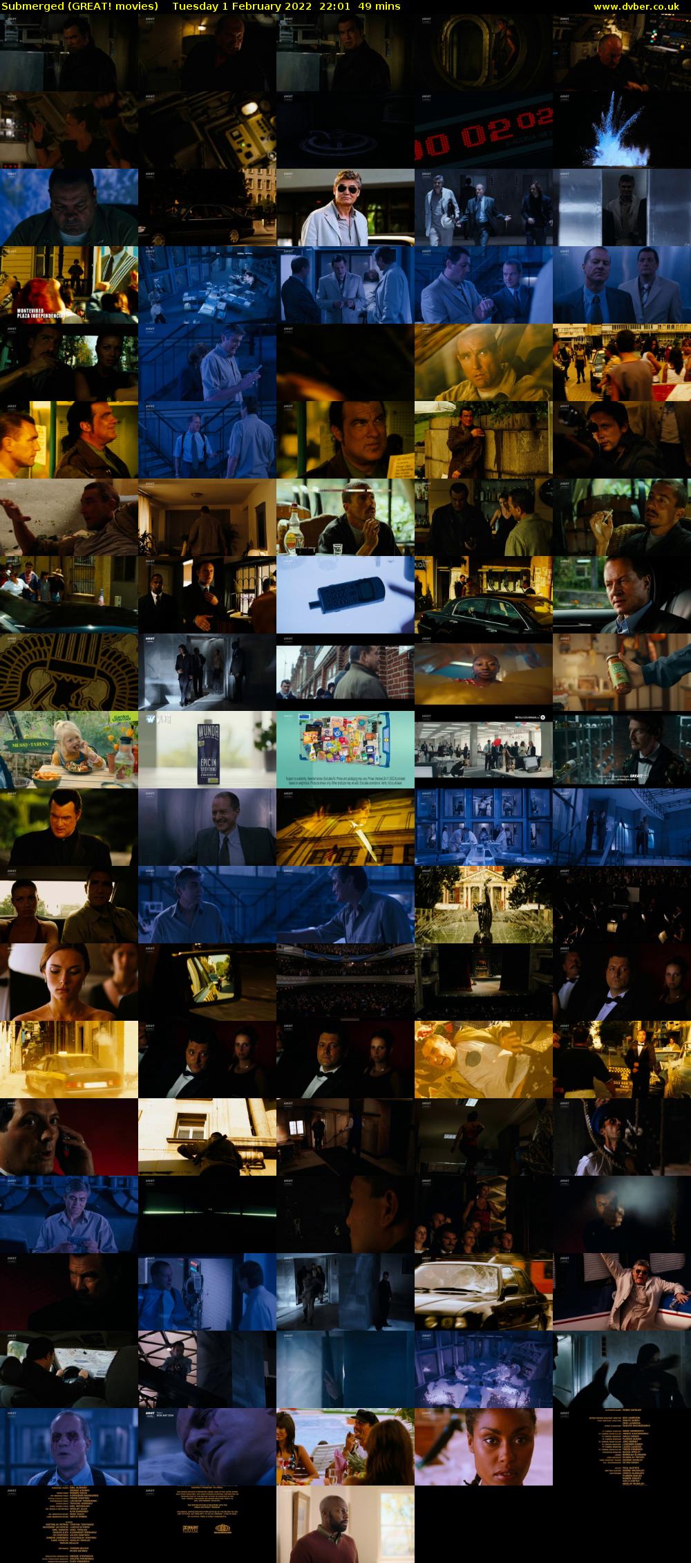 Submerged (GREAT! movies) Tuesday 1 February 2022 22:01 - 22:50