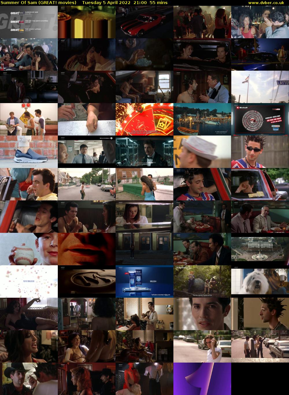Summer Of Sam (GREAT! movies) Tuesday 5 April 2022 21:00 - 21:55