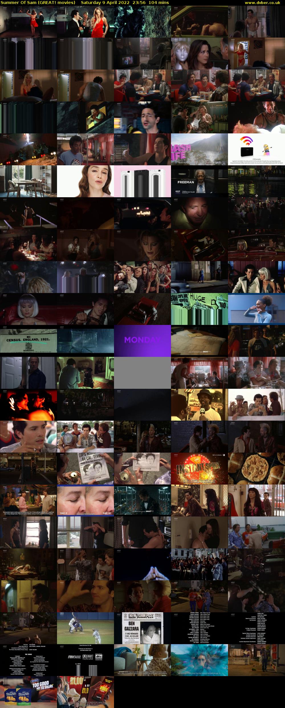 Summer Of Sam (GREAT! movies) Saturday 9 April 2022 23:56 - 01:40