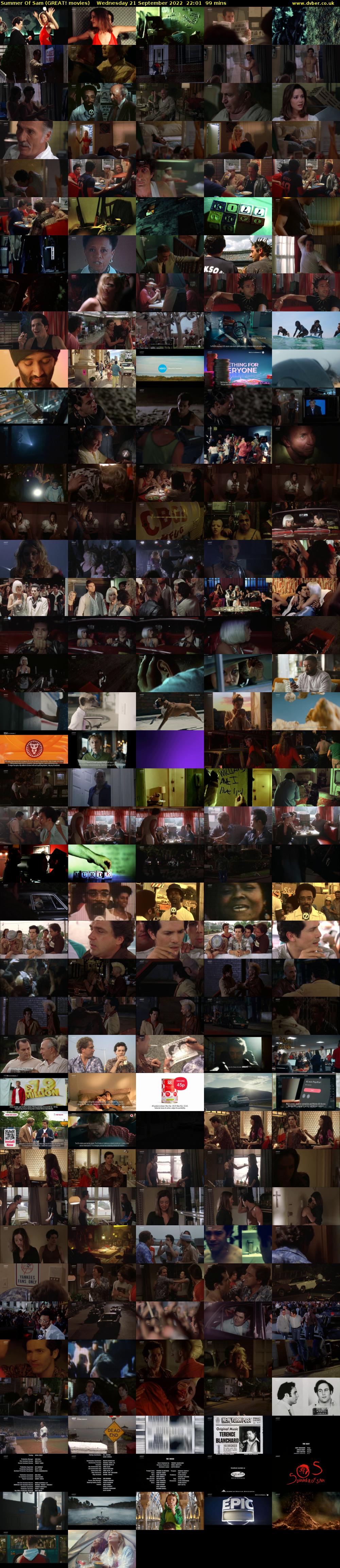 Summer Of Sam (GREAT! movies) Wednesday 21 September 2022 22:01 - 23:40
