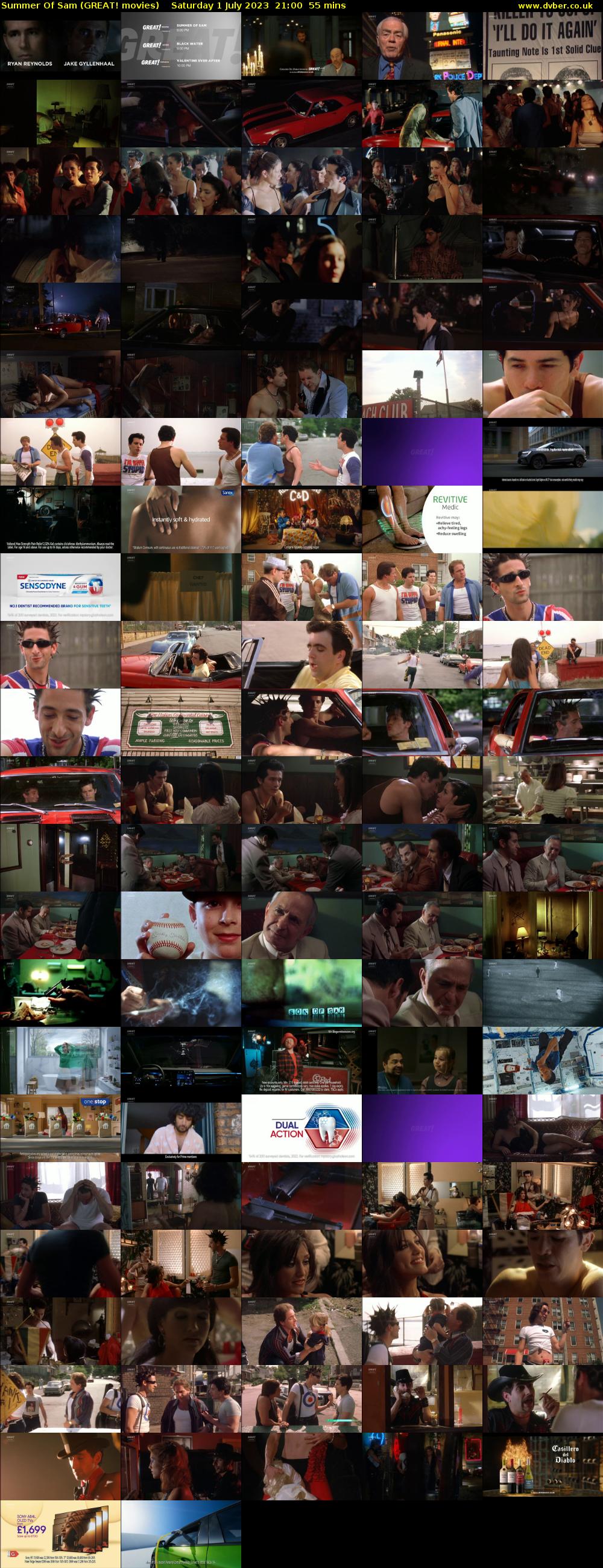 Summer Of Sam (GREAT! movies) Saturday 1 July 2023 21:00 - 21:55