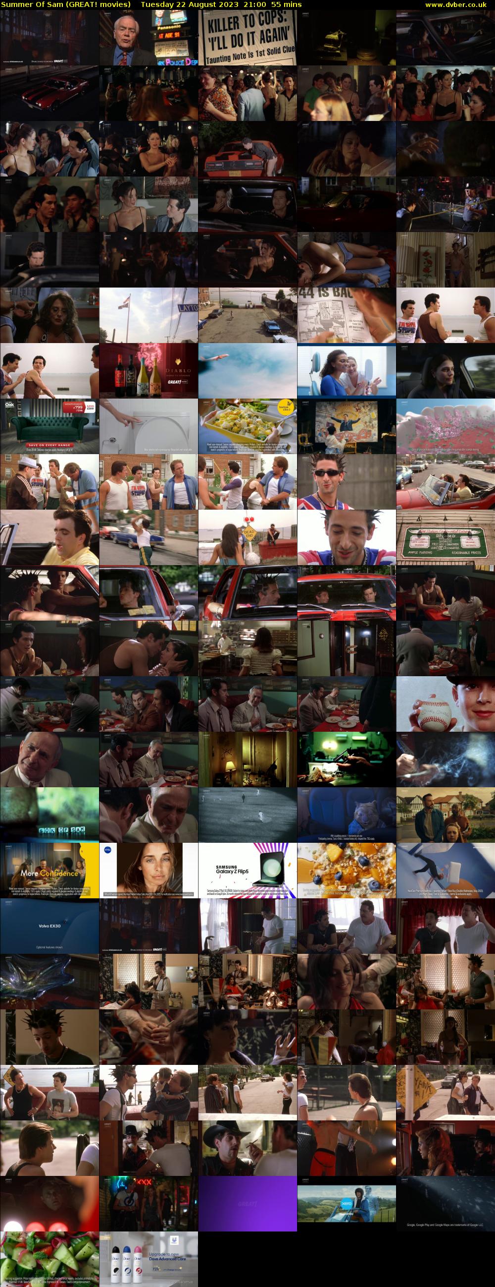 Summer Of Sam (GREAT! movies) Tuesday 22 August 2023 21:00 - 21:55