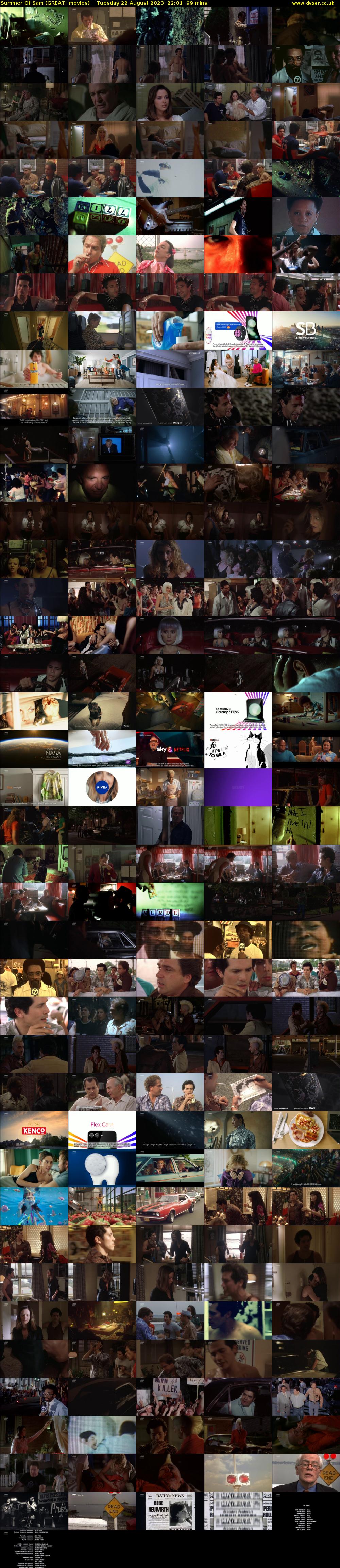 Summer Of Sam (GREAT! movies) Tuesday 22 August 2023 22:01 - 23:40