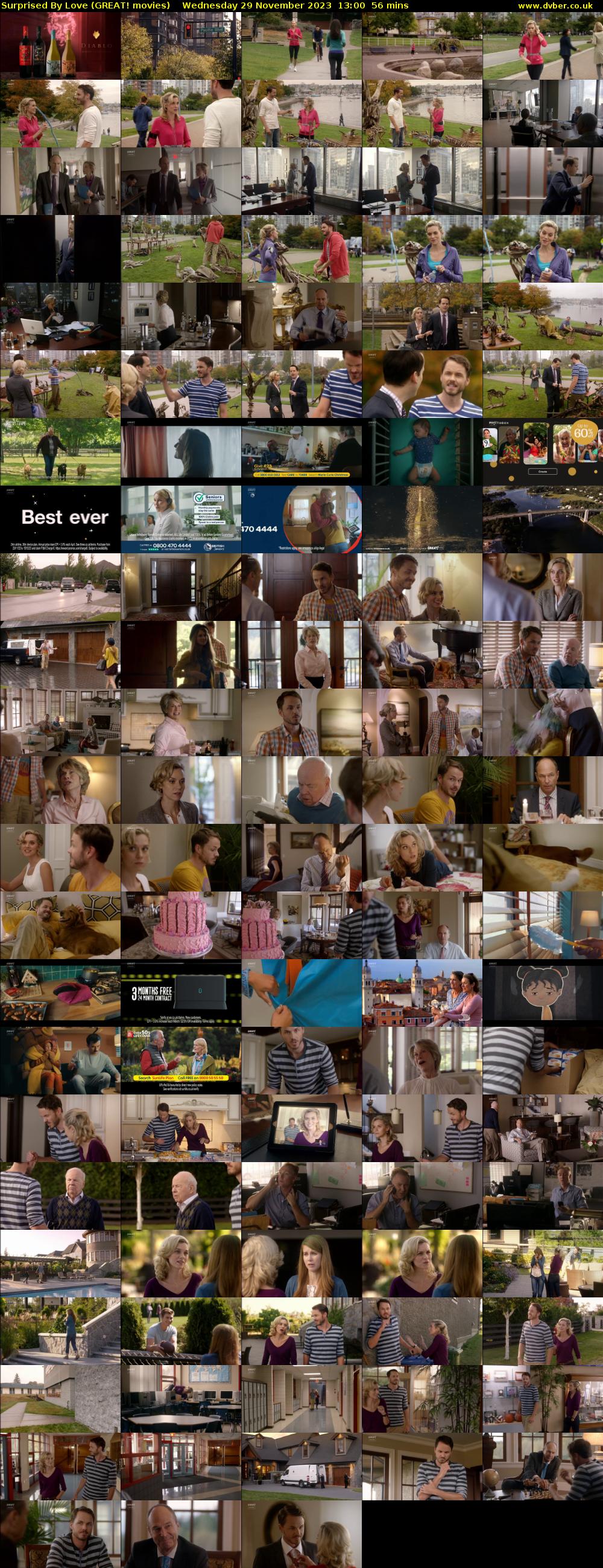 Surprised By Love (GREAT! movies) Wednesday 29 November 2023 13:00 - 13:56