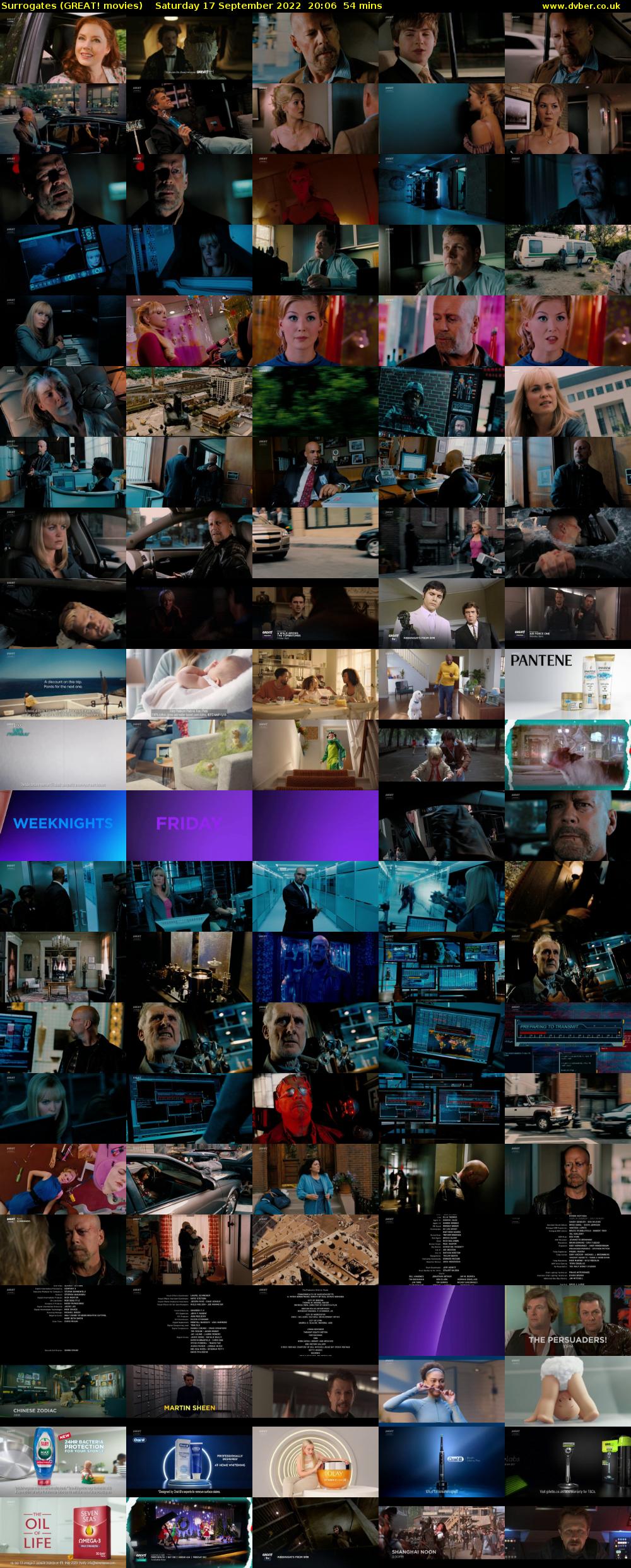Surrogates (GREAT! movies) Saturday 17 September 2022 20:06 - 21:00