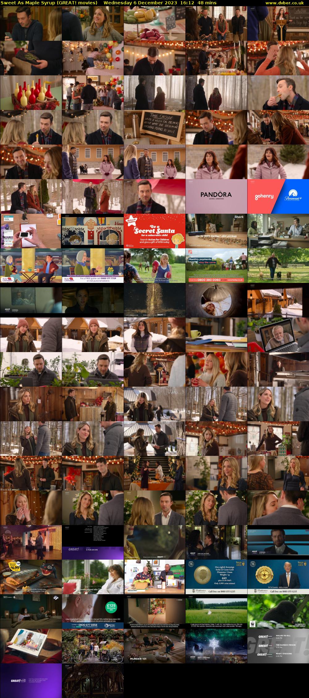 Sweet As Maple Syrup (GREAT! movies) Wednesday 6 December 2023 16:12 - 17:00