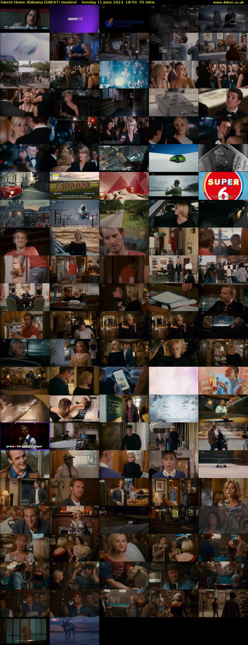 Sweet Home Alabama (GREAT! movies) Sunday 11 June 2023 18:50 - 19:45