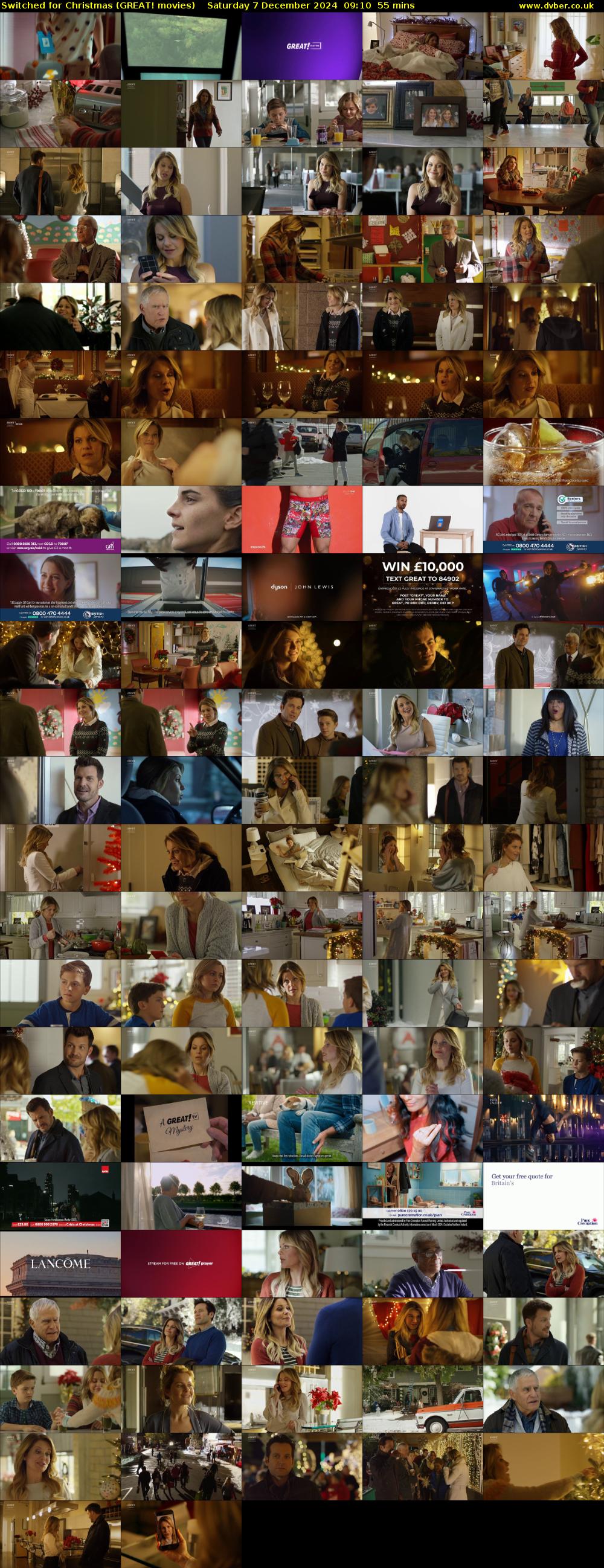 Switched for Christmas (GREAT! movies) Saturday 7 December 2024 09:10 - 10:05