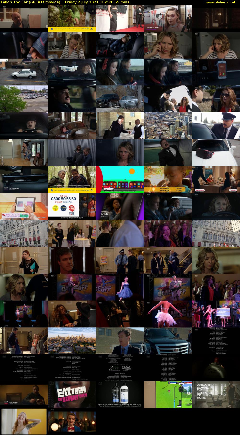 Taken Too Far (GREAT! movies) Friday 2 July 2021 15:50 - 16:45