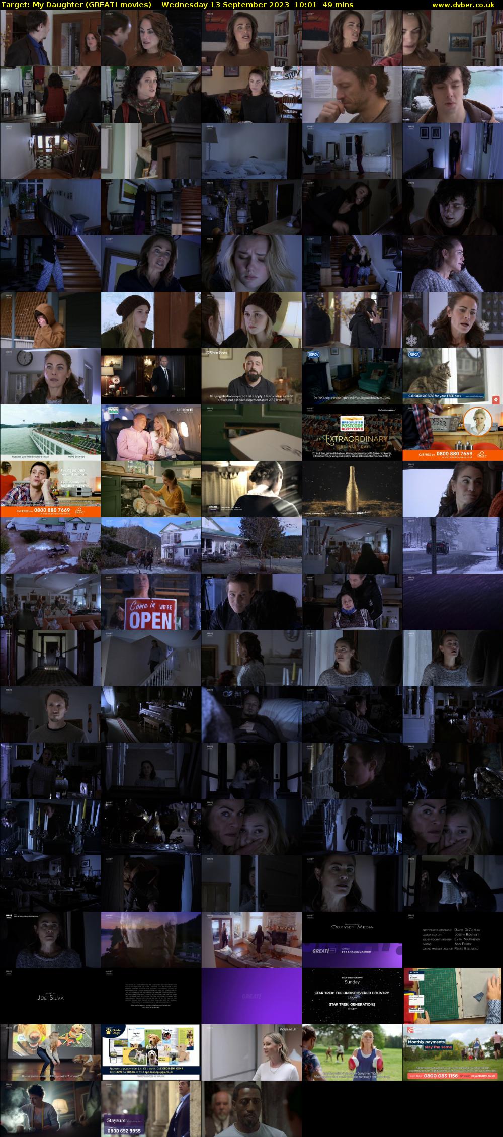 Target: My Daughter (GREAT! movies) Wednesday 13 September 2023 10:01 - 10:50