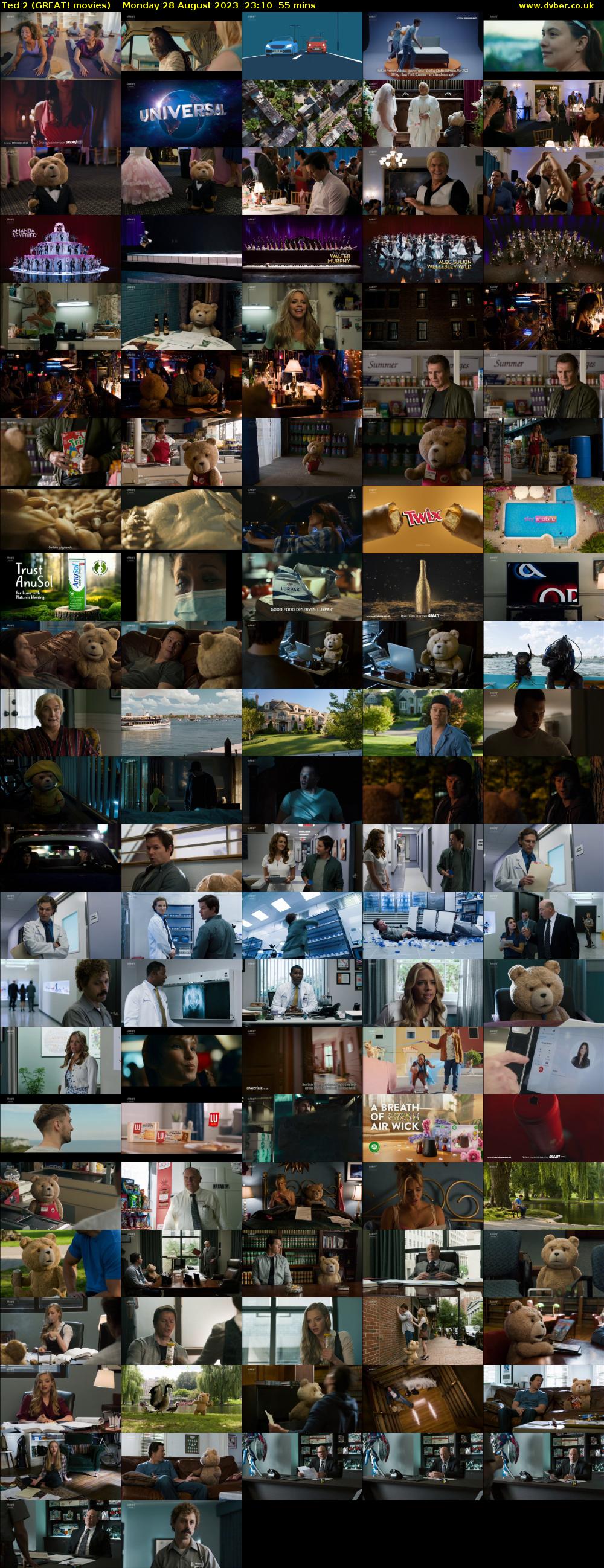 Ted 2 (GREAT! movies) Monday 28 August 2023 23:10 - 00:05