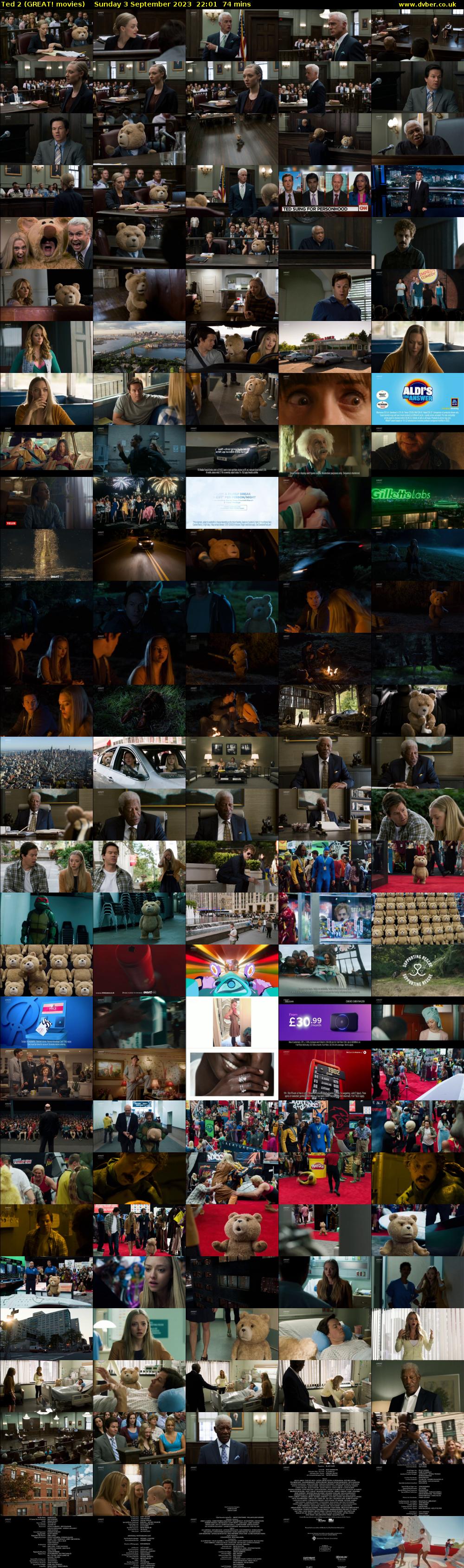 Ted 2 (GREAT! movies) Sunday 3 September 2023 22:01 - 23:15