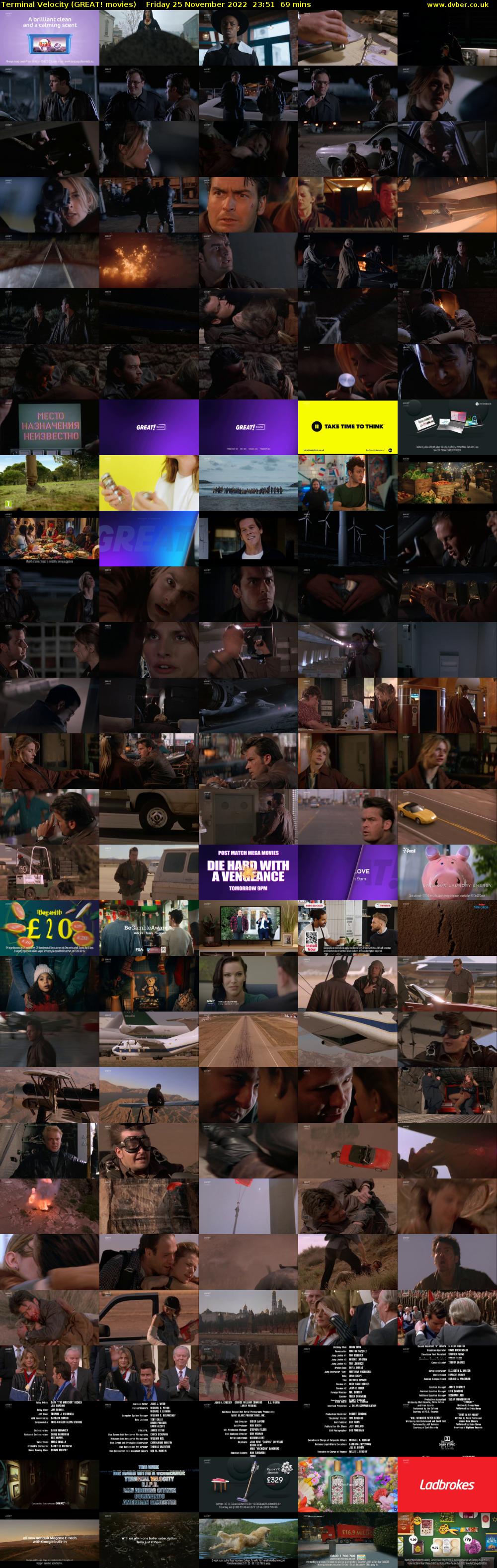 Terminal Velocity (GREAT! movies) Friday 25 November 2022 23:51 - 01:00