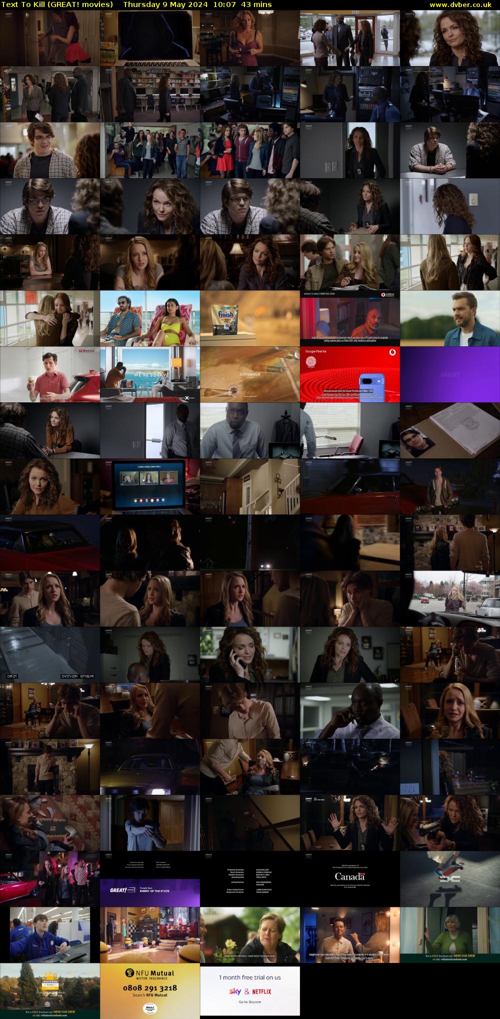 Text To Kill (GREAT! movies) Thursday 9 May 2024 10:07 - 10:50