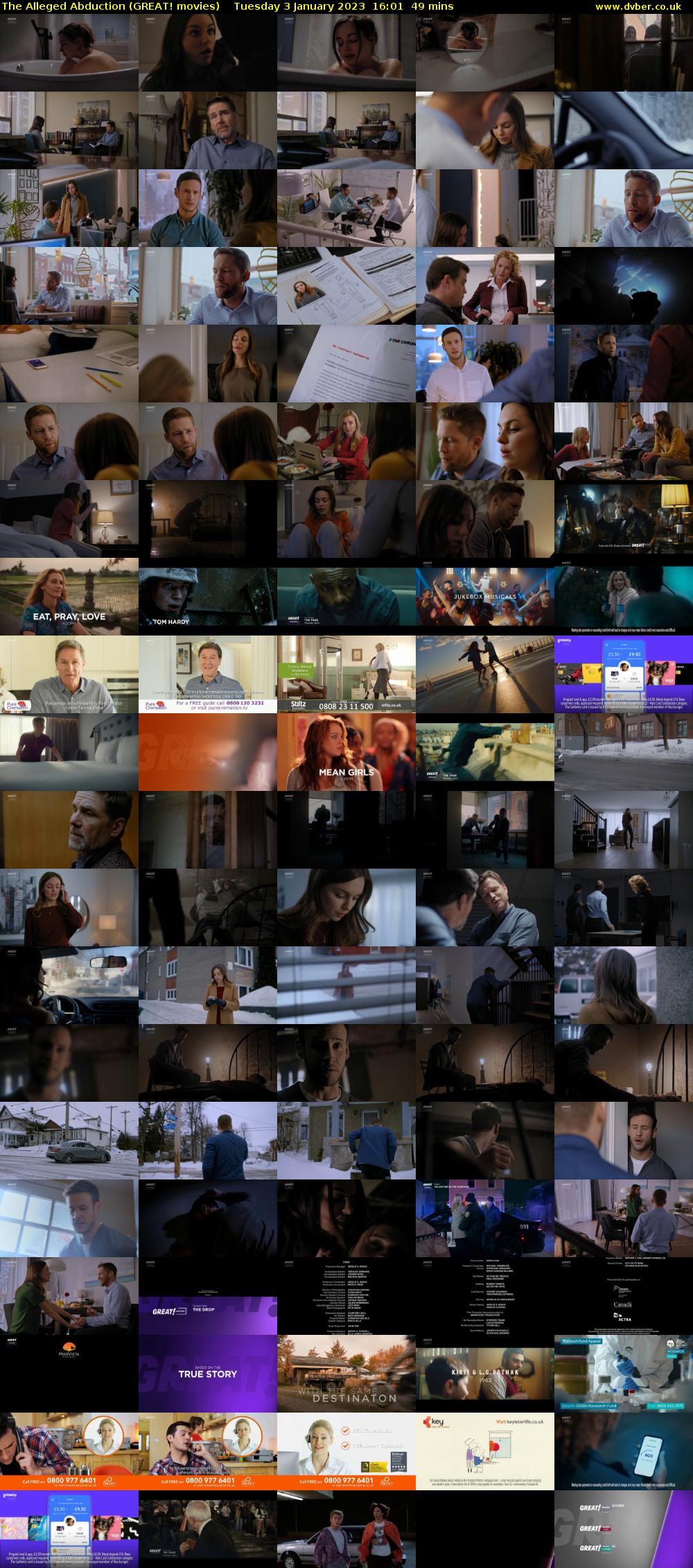 The Alleged Abduction (GREAT! movies) Tuesday 3 January 2023 16:01 - 16:50