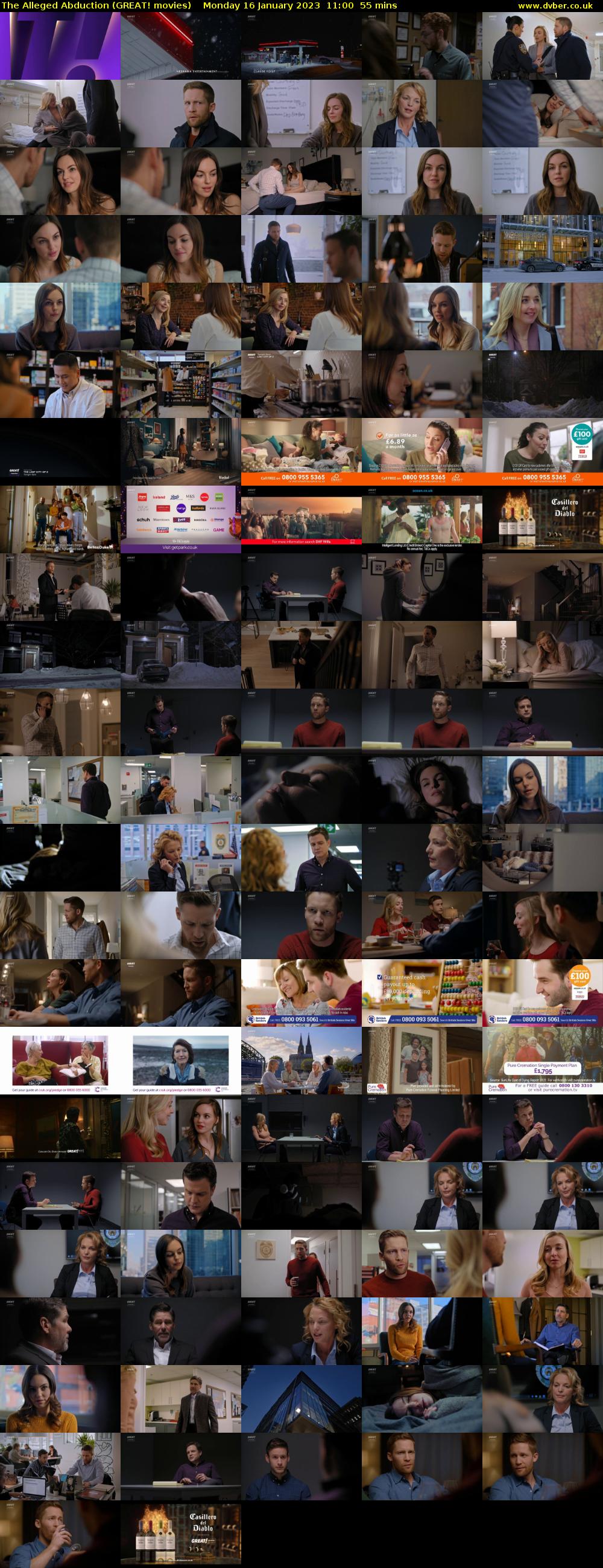 The Alleged Abduction (GREAT! movies) Monday 16 January 2023 11:00 - 11:55
