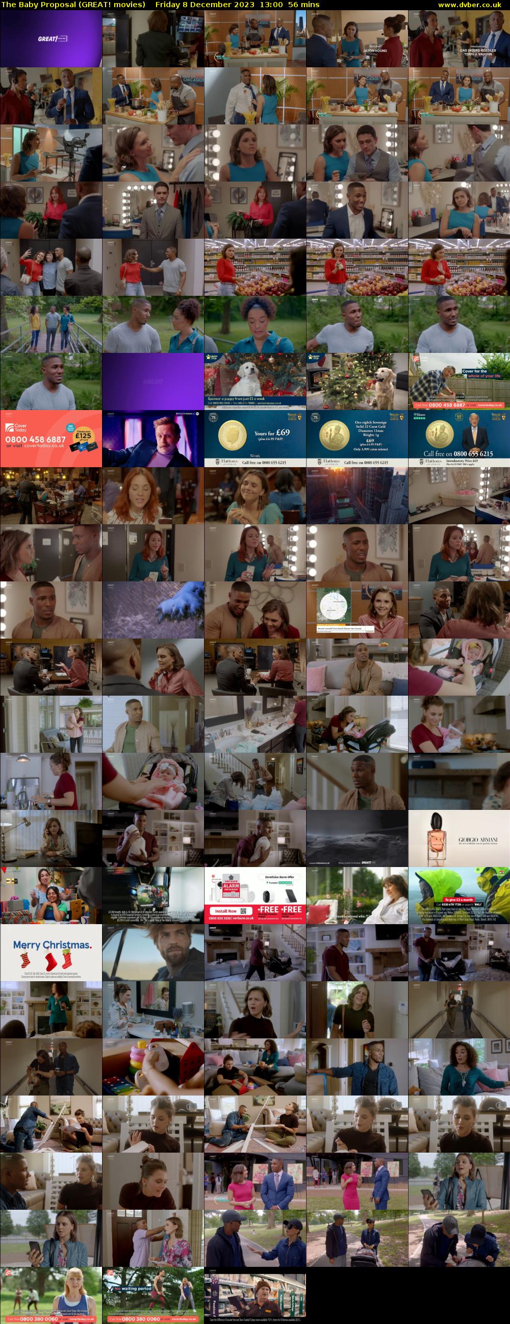 The Baby Proposal (GREAT! movies) Friday 8 December 2023 13:00 - 13:56