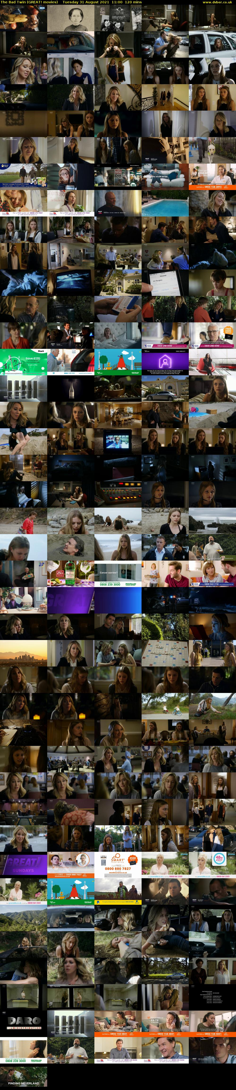 The Bad Twin (GREAT! movies) Tuesday 31 August 2021 11:00 - 13:00