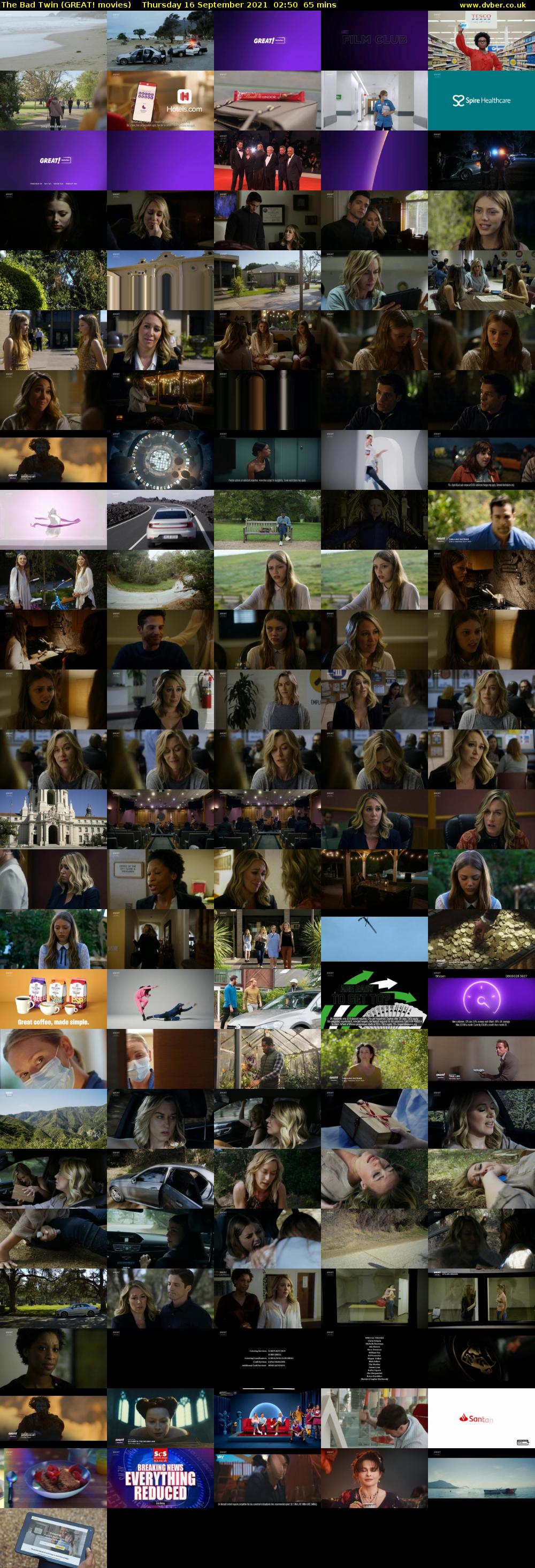 The Bad Twin (GREAT! movies) Thursday 16 September 2021 02:50 - 03:55