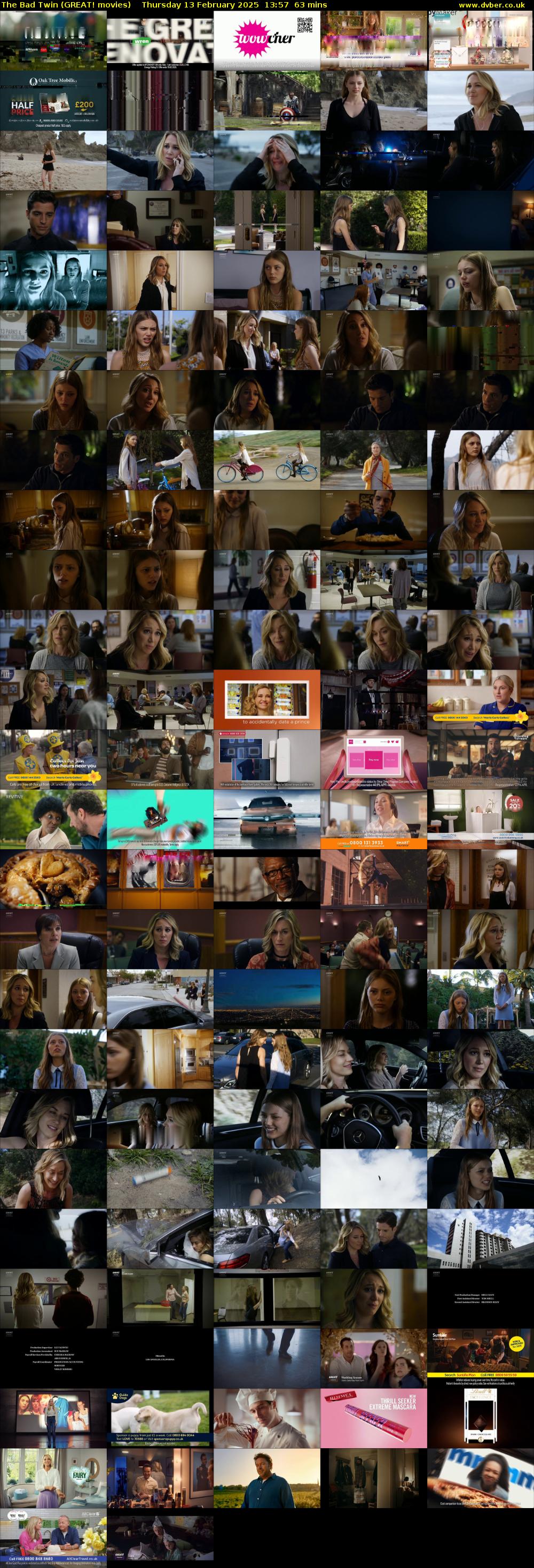 The Bad Twin (GREAT! movies) Thursday 13 February 2025 13:57 - 15:00