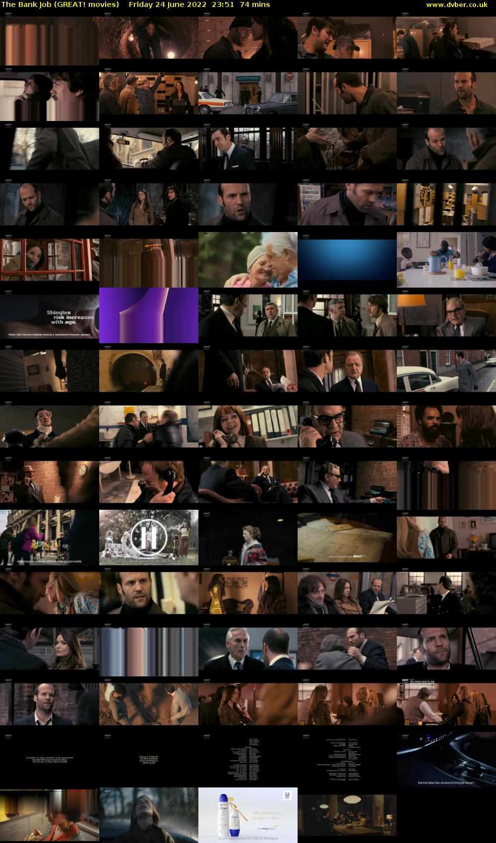The Bank Job (GREAT! movies) Friday 24 June 2022 23:51 - 01:05