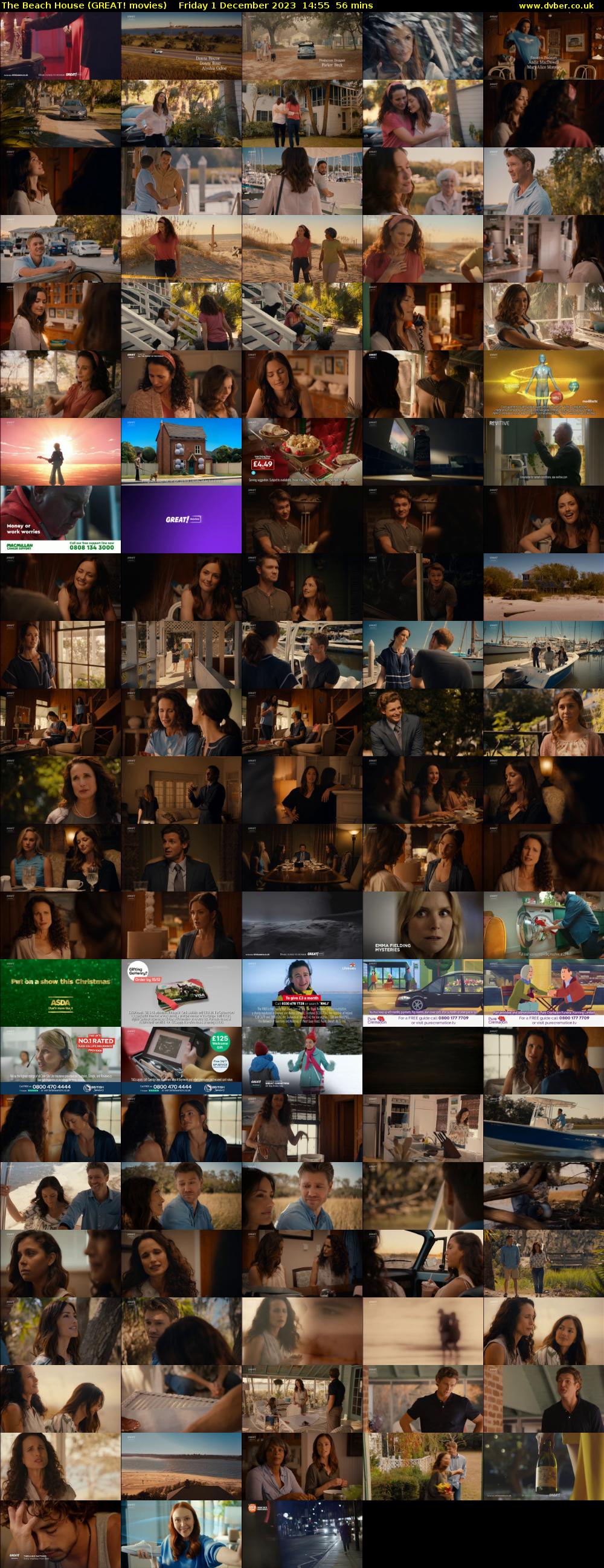 The Beach House (GREAT! movies) Friday 1 December 2023 14:55 - 15:51