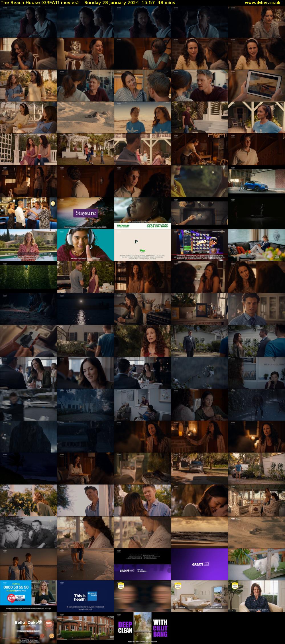 The Beach House (GREAT! movies) Sunday 28 January 2024 15:57 - 16:45