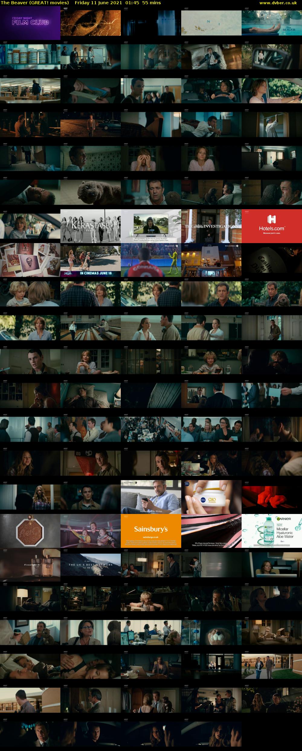 The Beaver (GREAT! movies) Friday 11 June 2021 01:45 - 02:40