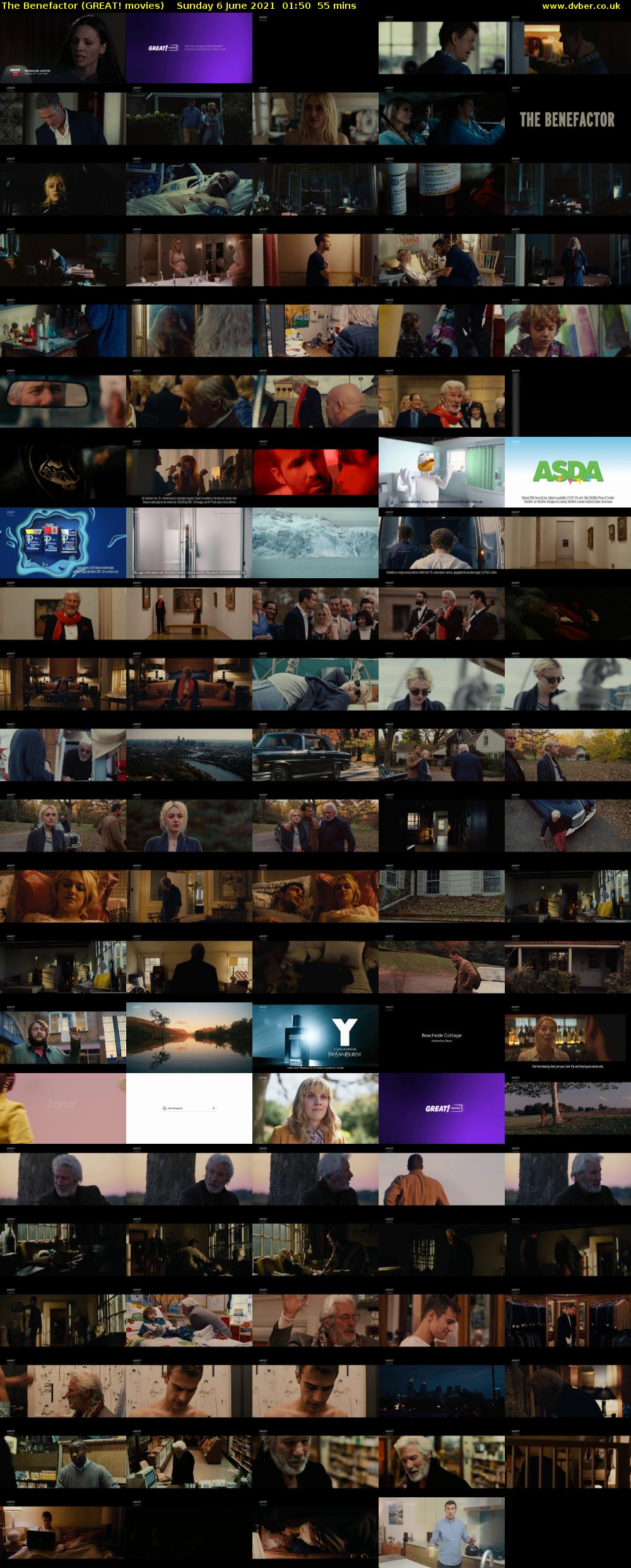 The Benefactor (GREAT! movies) Sunday 6 June 2021 01:50 - 02:45