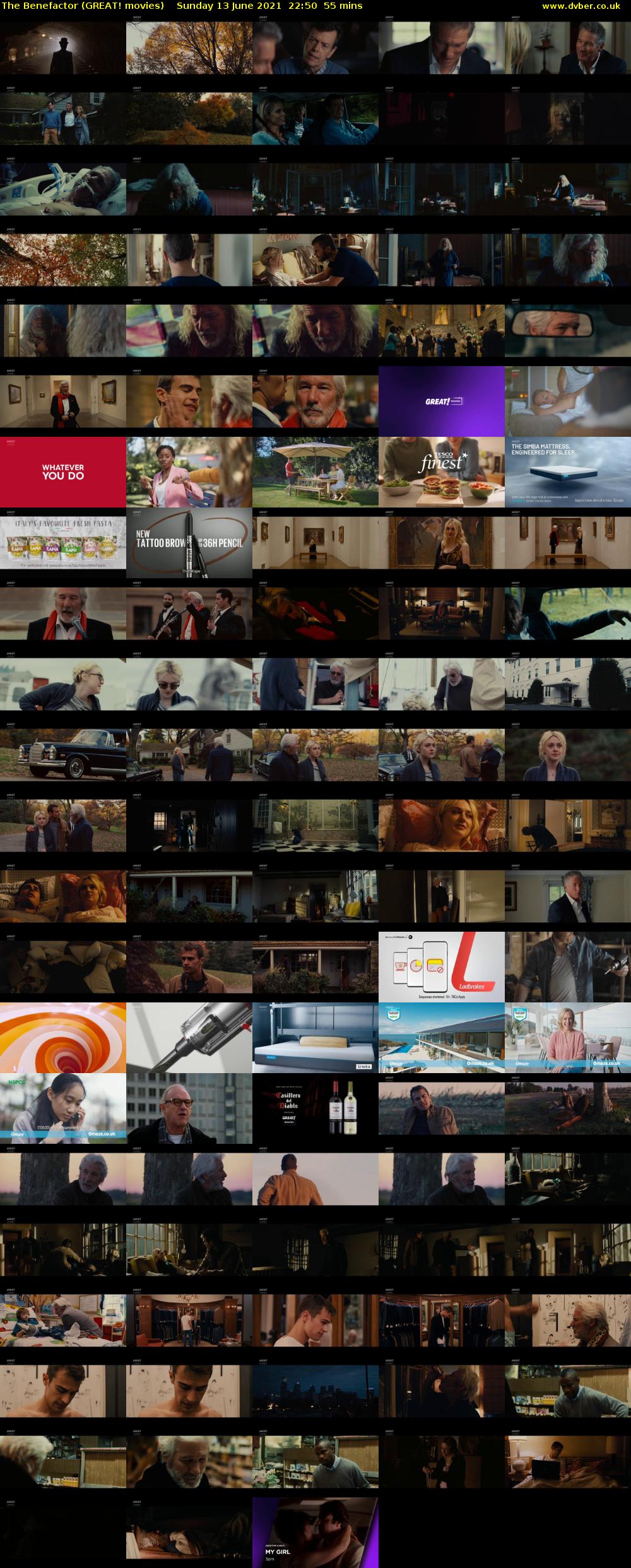 The Benefactor (GREAT! movies) Sunday 13 June 2021 22:50 - 23:45