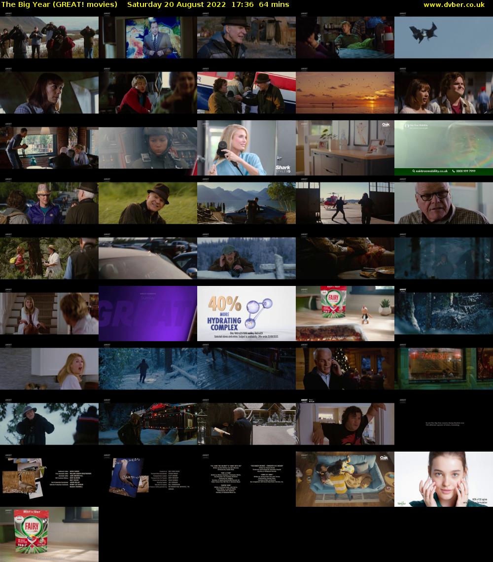 The Big Year (GREAT! movies) Saturday 20 August 2022 17:36 - 18:40