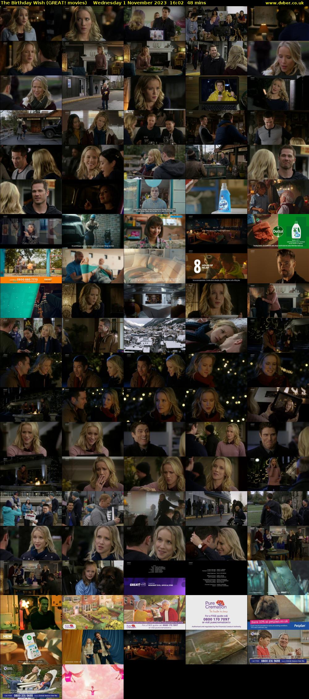 The Birthday Wish (GREAT! movies) Wednesday 1 November 2023 16:02 - 16:50