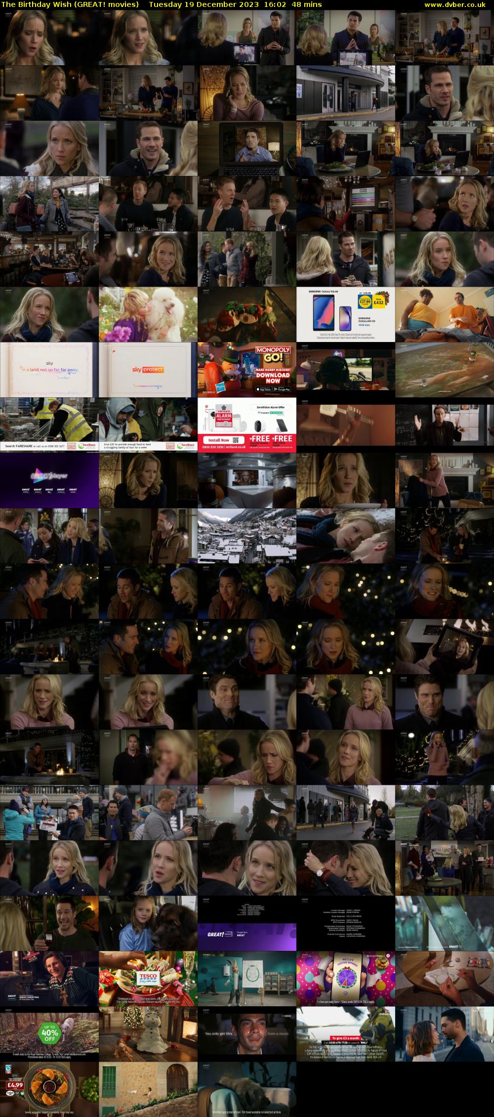 The Birthday Wish (GREAT! movies) Tuesday 19 December 2023 16:02 - 16:50