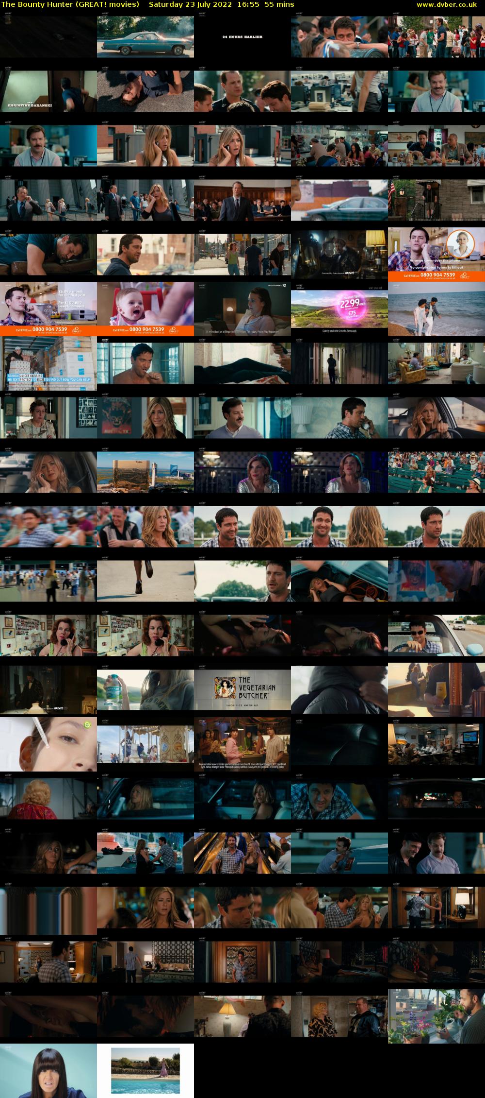 The Bounty Hunter (GREAT! movies) Saturday 23 July 2022 16:55 - 17:50