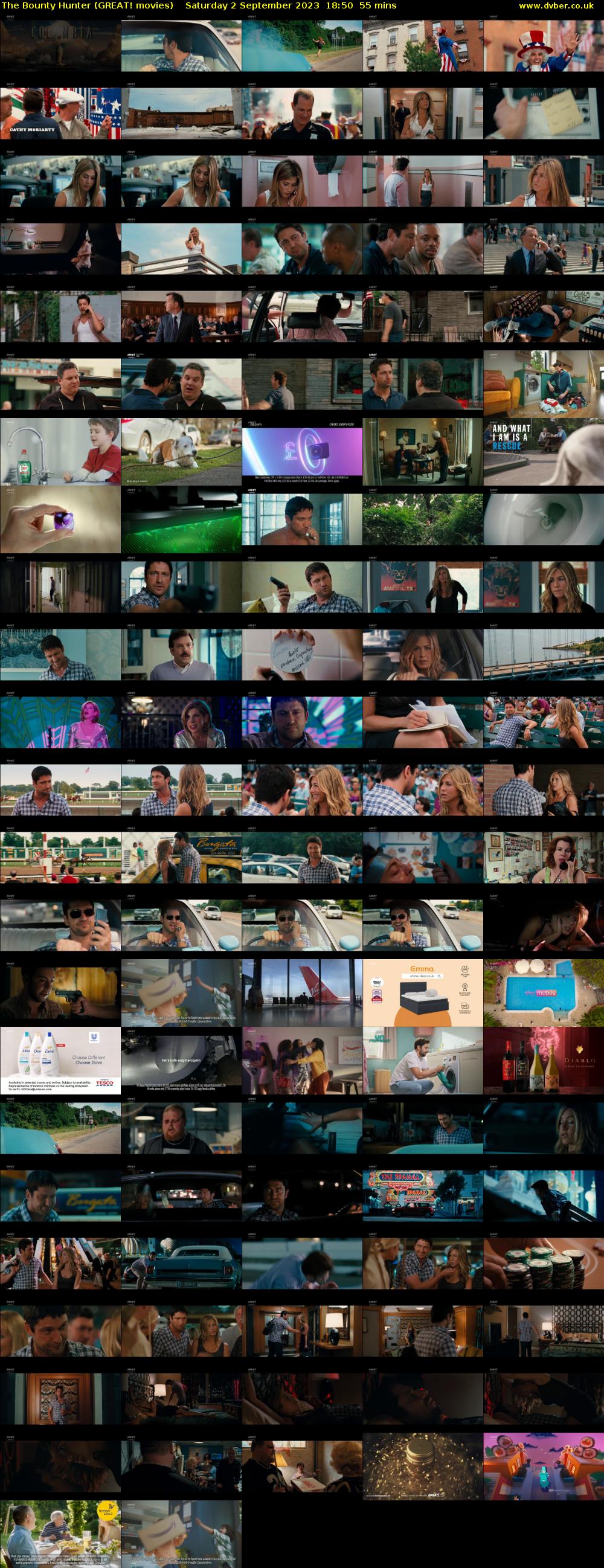 The Bounty Hunter (GREAT! movies) Saturday 2 September 2023 18:50 - 19:45