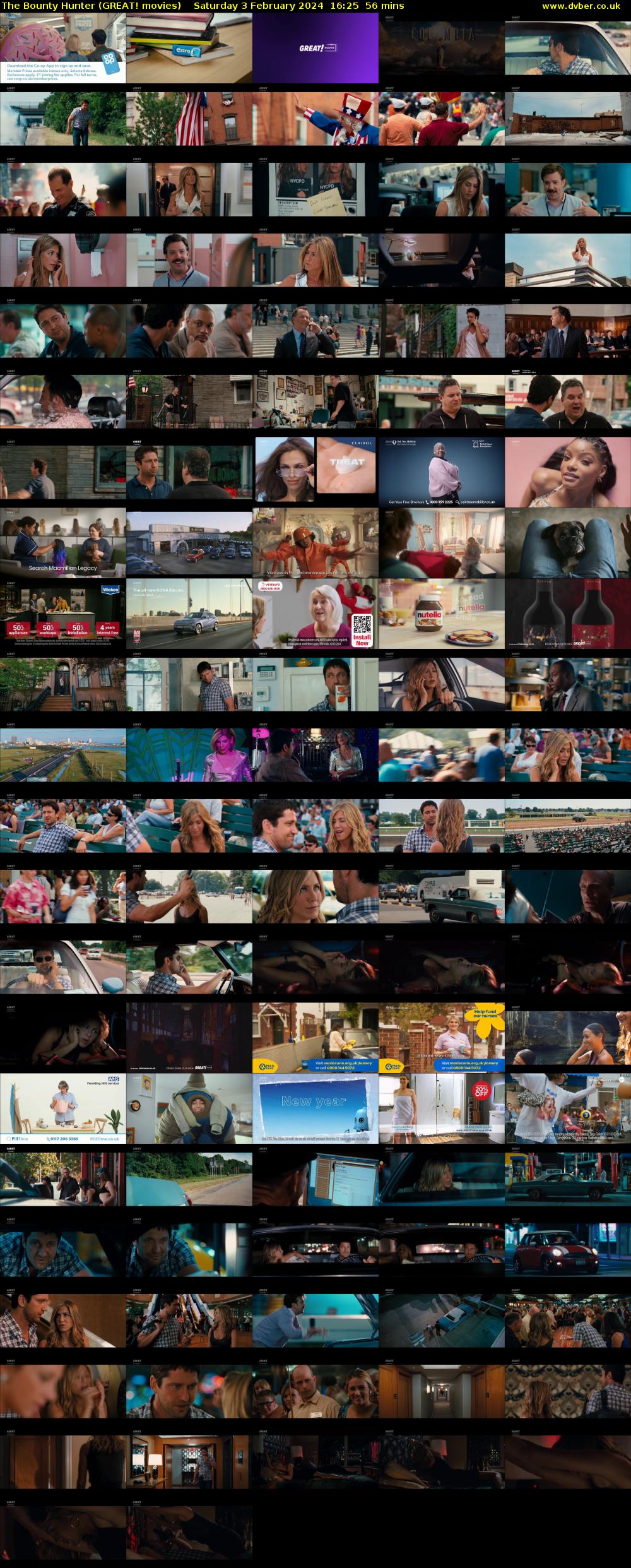 The Bounty Hunter (GREAT! movies) Saturday 3 February 2024 16:25 - 17:21