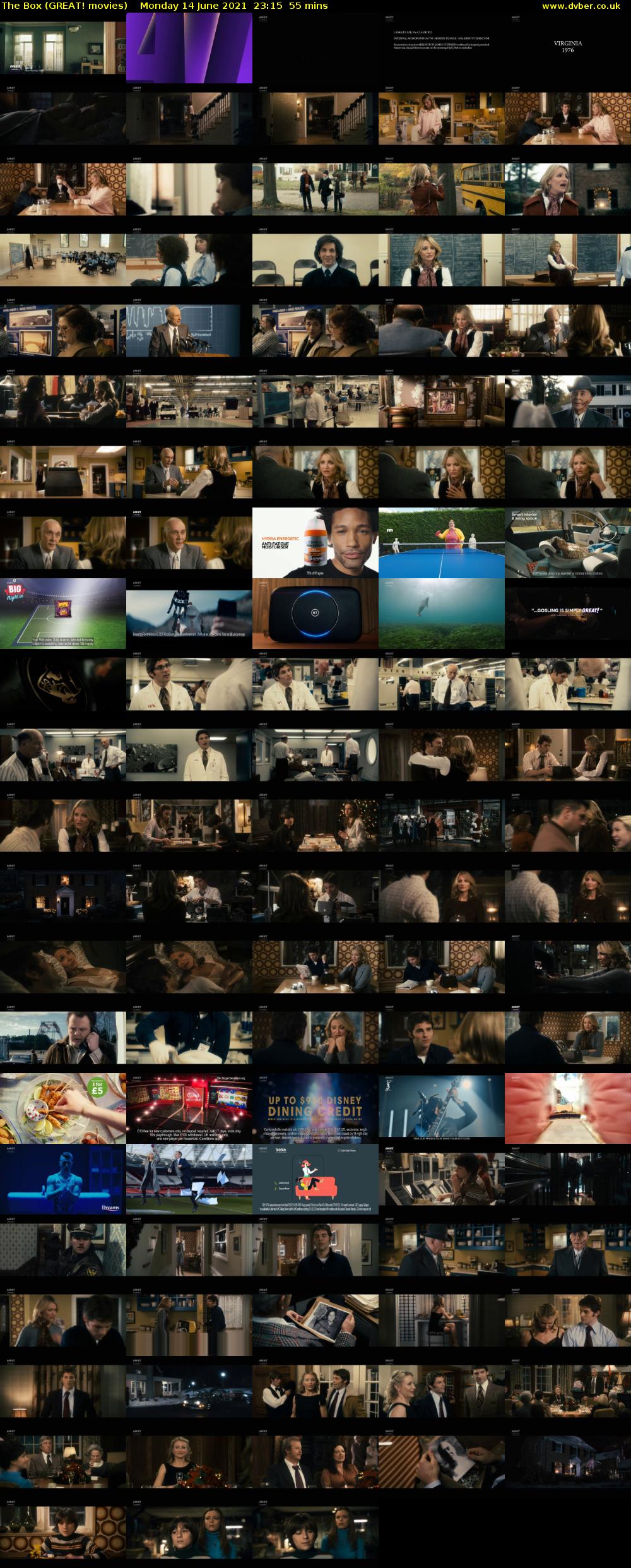 The Box (GREAT! movies) Monday 14 June 2021 23:15 - 00:10