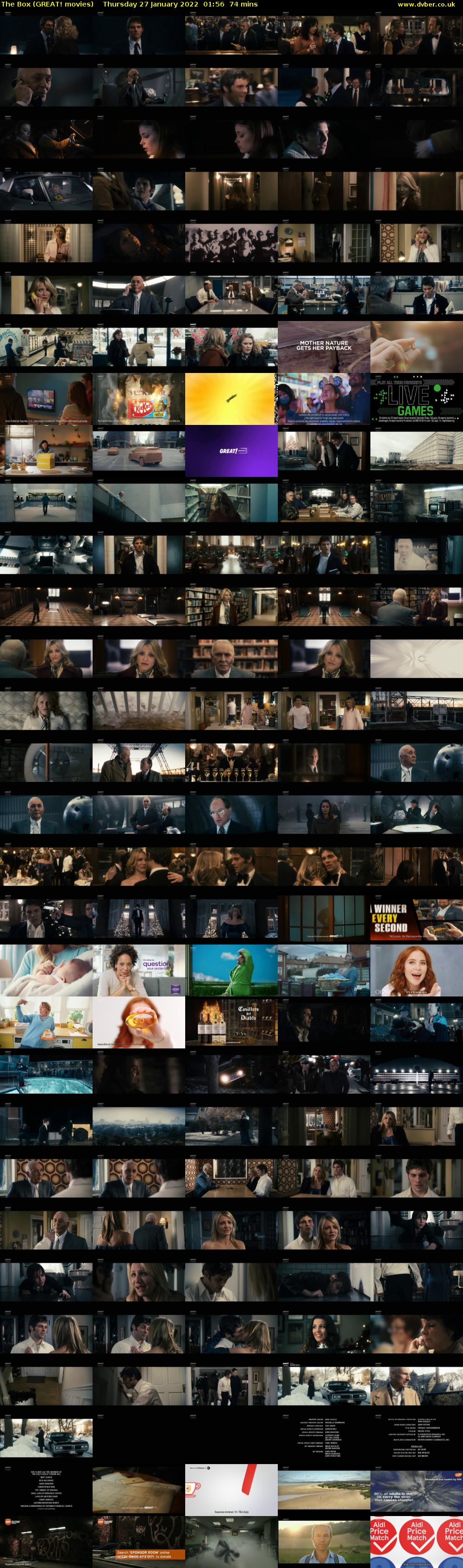 The Box (GREAT! movies) Thursday 27 January 2022 01:56 - 03:10