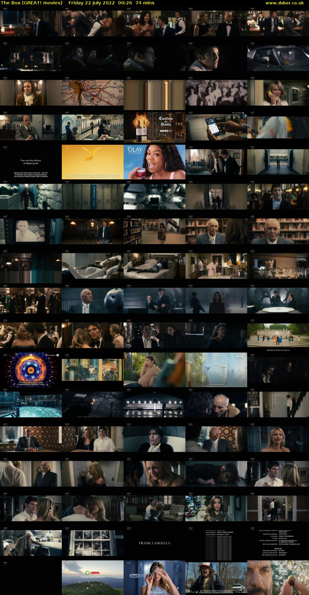 The Box (GREAT! movies) Friday 22 July 2022 00:26 - 01:40